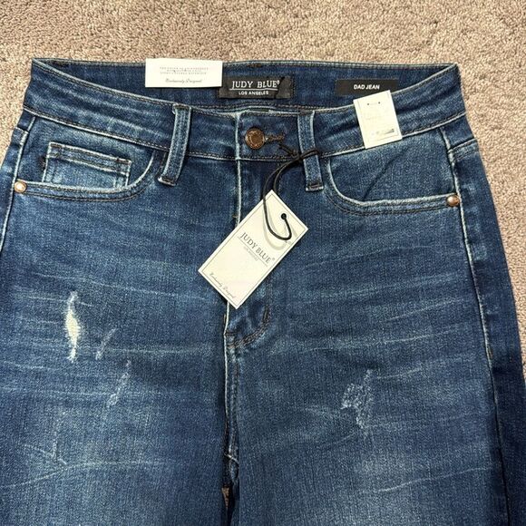 Just Blue high waist dad Jean size 3/26 stretchy! - Picture 3 of 11